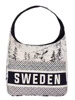 Robin Ruth City Bag Small Premium, Sweden, Blue/White - 32x26 cm