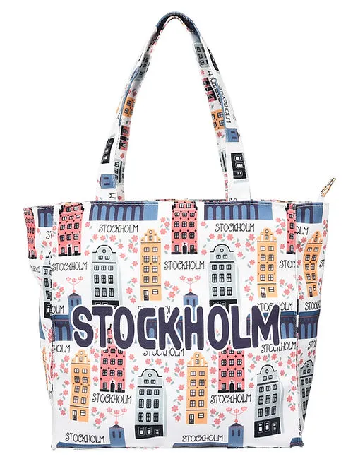 Robin Ruth Classic Canvas Bag Small, Stockholm, Multicolor - 25x25 cm ...