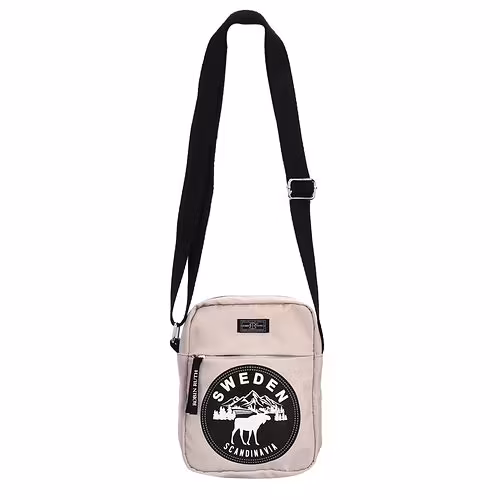 Robin Ruth Urban Messenger Bag, Elch, Rosa - 19x15 cm