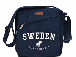 Robin Ruth Messenger Bag, Sweden, Navy - 25x25 cm