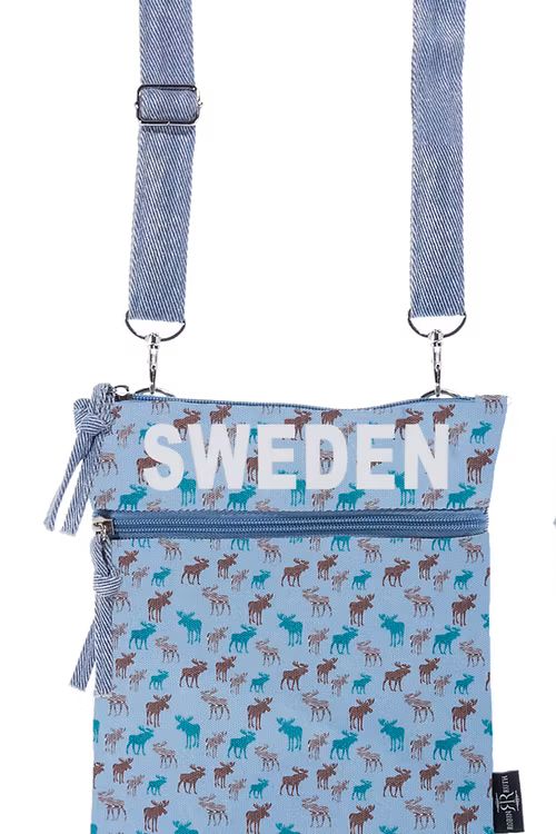Robin Ruth Matrosentasche, Elch, Blau - 20x23 cm