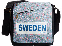 Robin Ruth Messenger Bag, Flowers, Multicolor - 25x25 cm