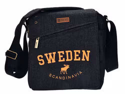 Robin Ruth Messenger Bag, Sweden, Black - 25x25 cm
