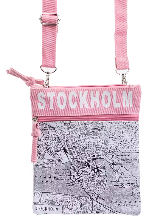 Robin Ruth Matrosentasche, Stockholm, Rosa - 20x23 cm