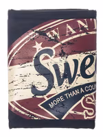 Robin Ruth Canvas Wallet, Wanted Sweden, Blue/Red - 24x12 cm