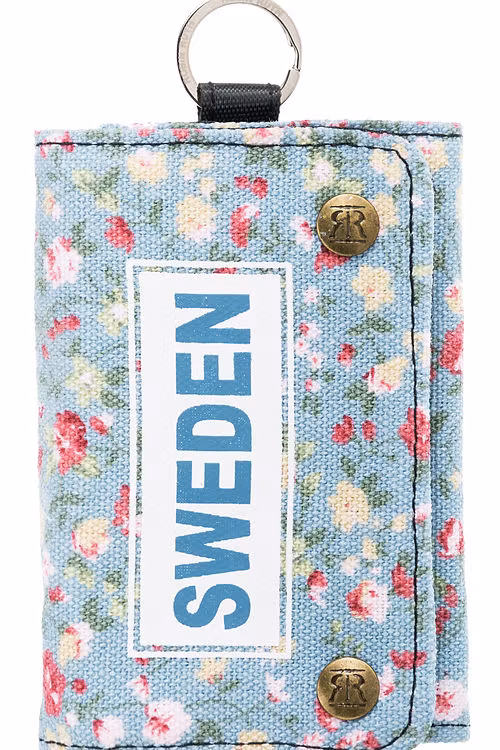 Robin Ruth Canvas-Geldbörse, Schwedenblumen, Mehrfarbig – 24 x 12 cm