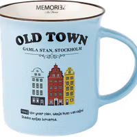 Robin Ruth Old Town Story Mug Large, Blue - 8,5x9,3cm