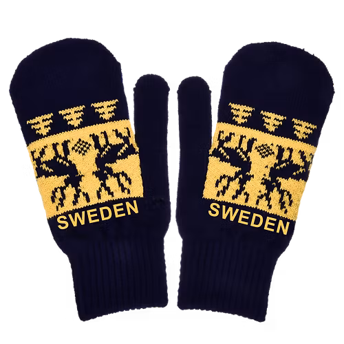 Robin Ruth Fäustlinge Rentier, Schweden, Schwarz - Einheitsgröße