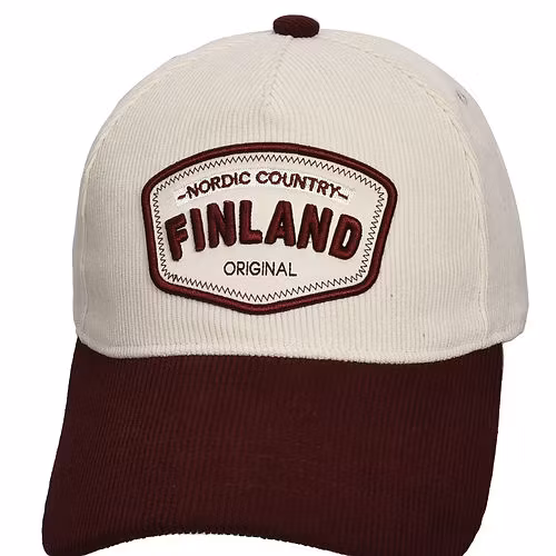 Robin Ruth Corduray Cap - Finland, Beige/Brown