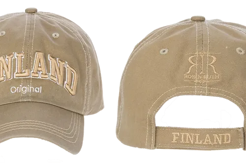 Robin Ruth Classic Cap - Finland, Tan - Scandinavian Online Store