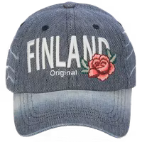 Robin Ruth Floral Cap - Finland, Grey