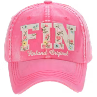 Robin Ruth Floral Cap - Finland, Pink