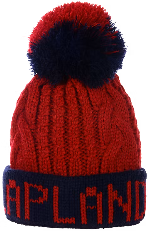 Robin Ruth Urban Wintermütze - Lappland, Rot/Schwarz
