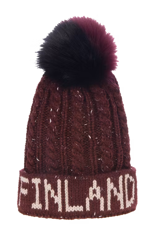 Robin Ruth Urban Winter Hat - Finland, Red