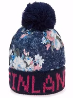 Robin Ruth Urban Winter Hat - Finland, Floral Multicolor