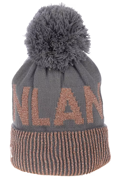 Robin Ruth Snooky Wintermütze - Finnland, Grau/Kupfer