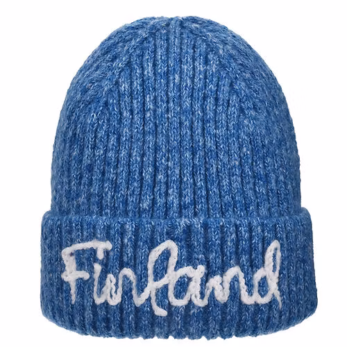 Robin Ruth Fizzy Wintermütze - Finnland, Blau