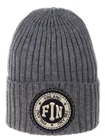 Robin Ruth Stamp Winter Hat - Finland, Grey