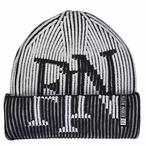 Robin Ruth Wintermütze Beanie - Finnland, Schwarz/Grau