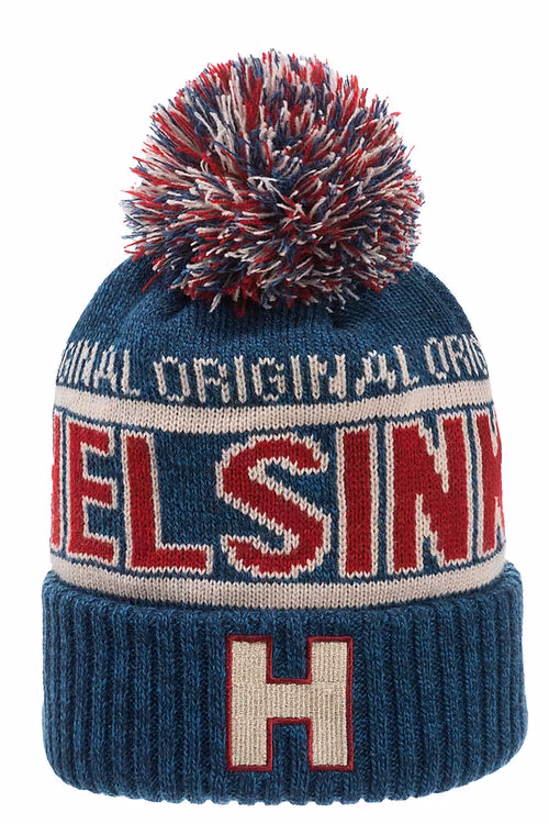 Robin Ruth Embroidery Winter Hat Beanie - Helsinki, Green