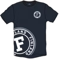 Robin Ruth T-shirt Unisex, Finland F, Black