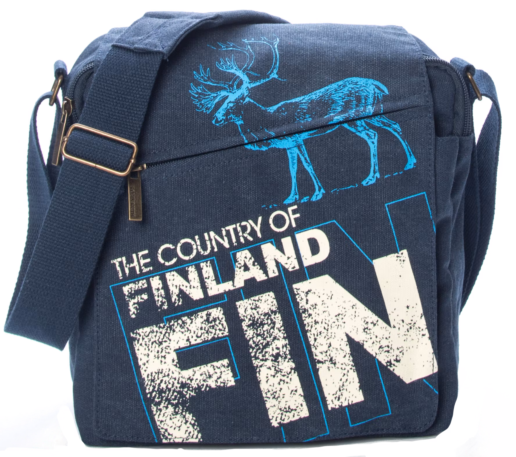 Robin Ruth Messenger Bag Small, Finland, Blue