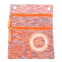 Robin Ruth Passport Bag, Finland, Orange/White Multicolor