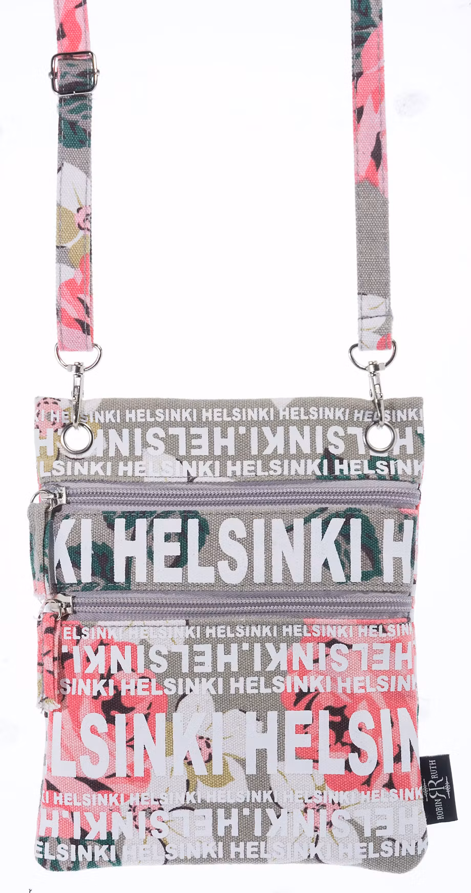 Robin Ruth Passport Bag, Helsinki, Floral Multicolor