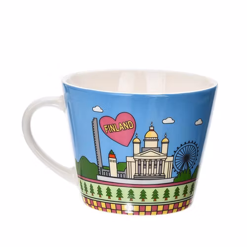 Robin Ruth Scenery Mug Finland, Multicolor