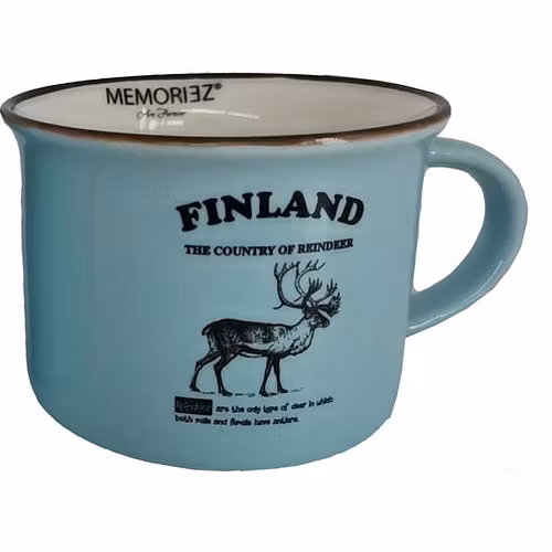 Robin Ruth Story Tasse Finnland, klein, blaugrün