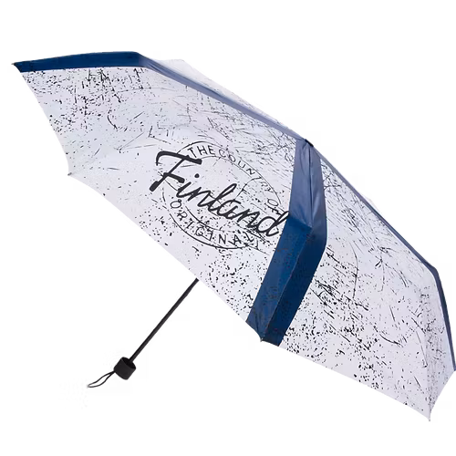 Robin Ruth Regenschirm, Finnland-Flagge, Weiß/Blau