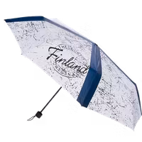 Robin Ruth Umbrella Finland Flag, White/Blue