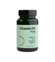 Great Earth Vitamin D3 75 microgram - 60 tablets