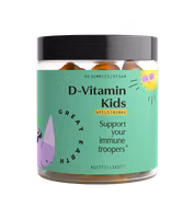 Great Earth Vitamin D Kids, Orange - 60 Gummies
