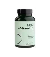 Great Earth MSM+Vitamin C - 120 tablets