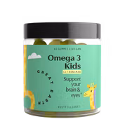 Great Earth Omega-3 Kids, Lemon - 60 Gummies