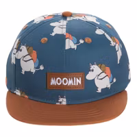 Nordic Buddies Moomin Kids Five Panel Cap, Moomintroll Adventure-  Circumference 49-57cm