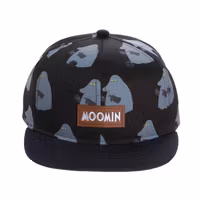 Nordic Buddies Moomin Kids Five Panel Cap, The Grokes Evening Walk -  Circumference 49-57cm