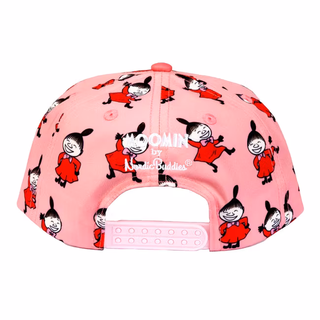 Casquette cinq panneaux Moomin pour enfants Nordic Buddies, Little My Flat - Circonférence 49-57 cm