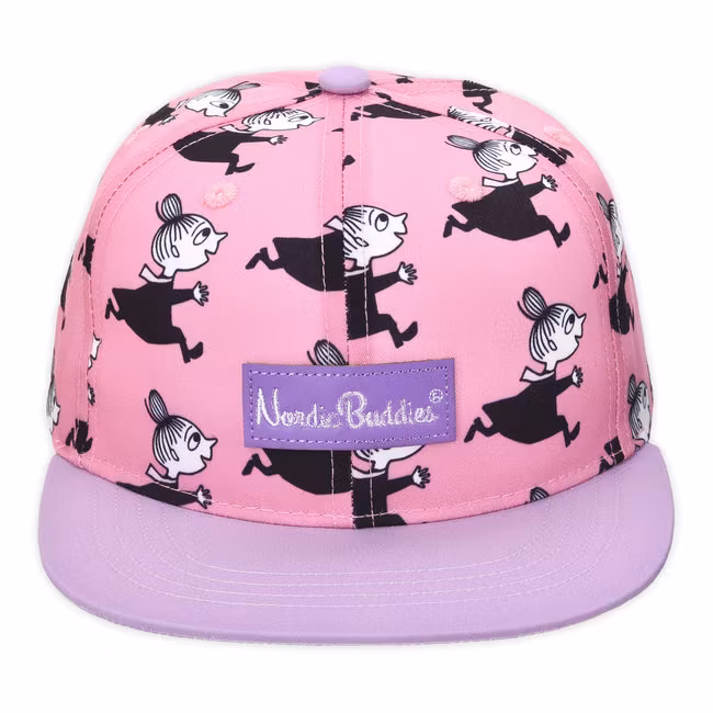 Czapka dziecięca Nordic Buddies Moomin Five Panel, Little My Running Flat – obwód 49–57 cm