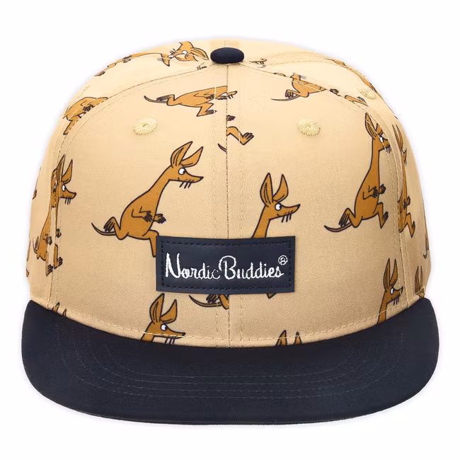 Czapka dziecięca Nordic Buddies Moomin Flat Cap, Sniff Running - obwód 49-57 cm