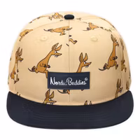 Nordic Buddies Moomin Flat Kids Cap, Sniff Running -  Circumference 49-57cm