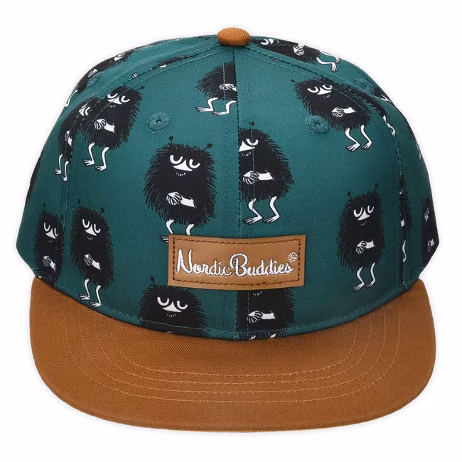 Nordic Buddies Mumin-Flachmütze für Kinder, Stinky Plotting – Umfang 49–57 cm