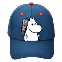 Nordic Buddies Moomin Kids Cap, Moomintroll Big Character -  Circumference 49-57cm