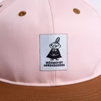 Nordic Buddies Moomin Kids Flat Cap, Little My Pink -  Circumference 49-57cm