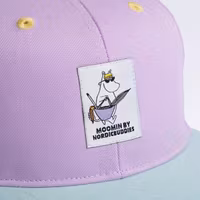 Nordic Buddies Moomin Kids Flat Cap, Snorkmaiden Purple -  Circumference 49-57cm