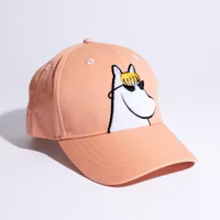 Nordic Buddies Moomin Kids Cap, Snorkmaiden Peach -  Circumference 49-57cm