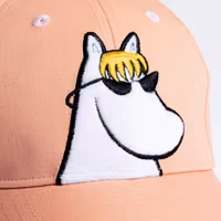 Nordic Buddies Moomin Kids Cap, Snorkmaiden Peach -  Circumference 49-57cm