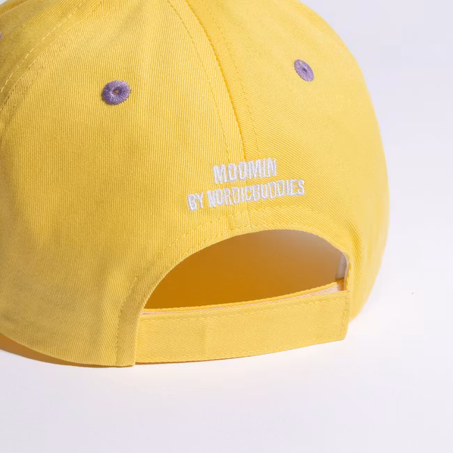 Czapka dziecięca Nordic Buddies Moomin, Snorkmaiden żółta – obwód 49-57 cm