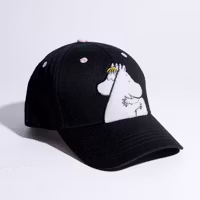 Nordic Buddies Moomin Kids Cap, Moomin Love Black -  Circumference 49-57cm